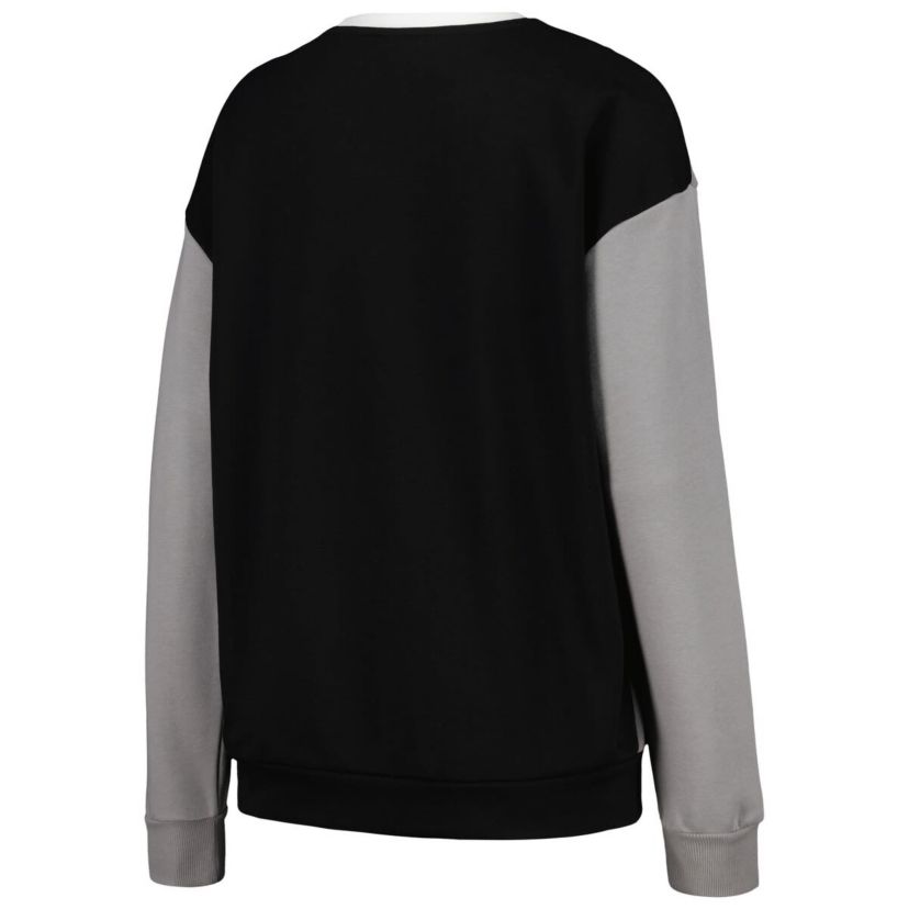 NCAA Florida State Seminoles Vertical Color-Block Pullover Sweatshirt
