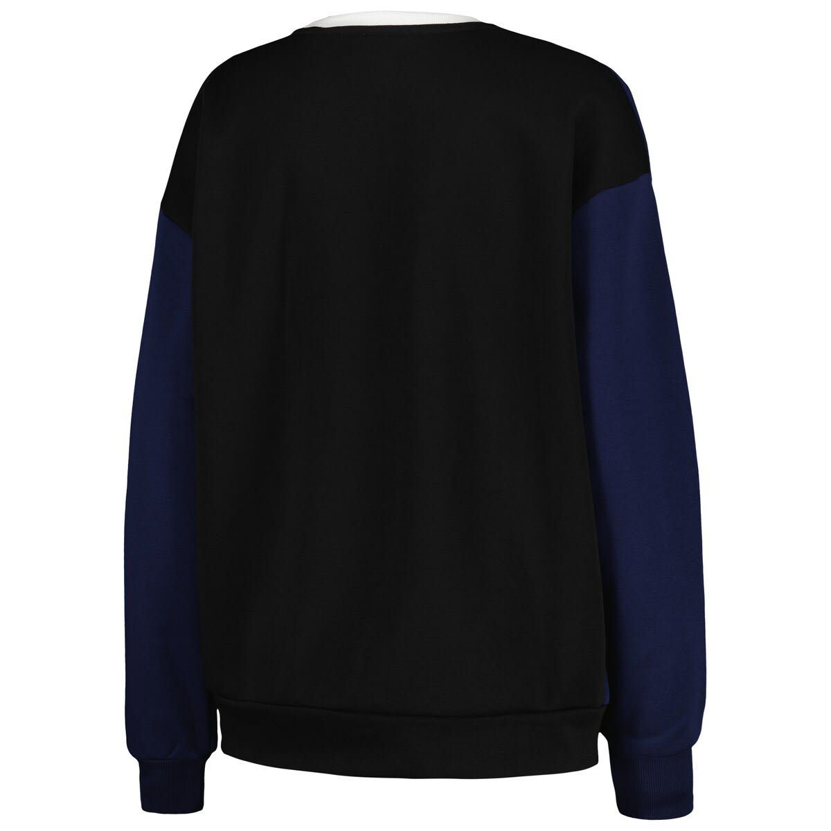 NCAA Michigan Wolverines Vertical Color-Block Pullover Sweatshirt