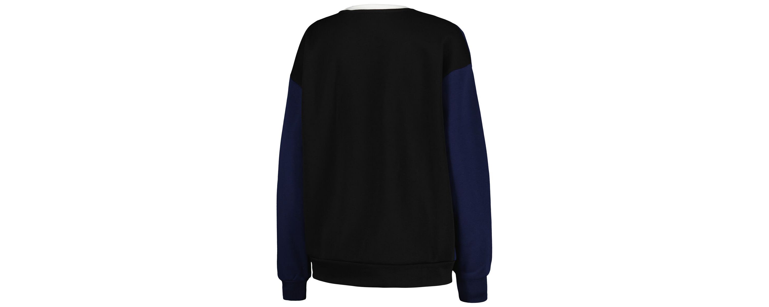 NCAA Michigan Wolverines Vertical Color-Block Pullover Sweatshirt