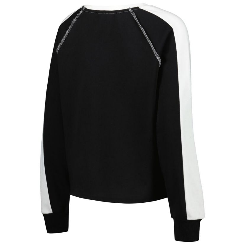 NCAA Iowa State Cyclones Blindside Raglan Cropped Pullover Sweatshirt