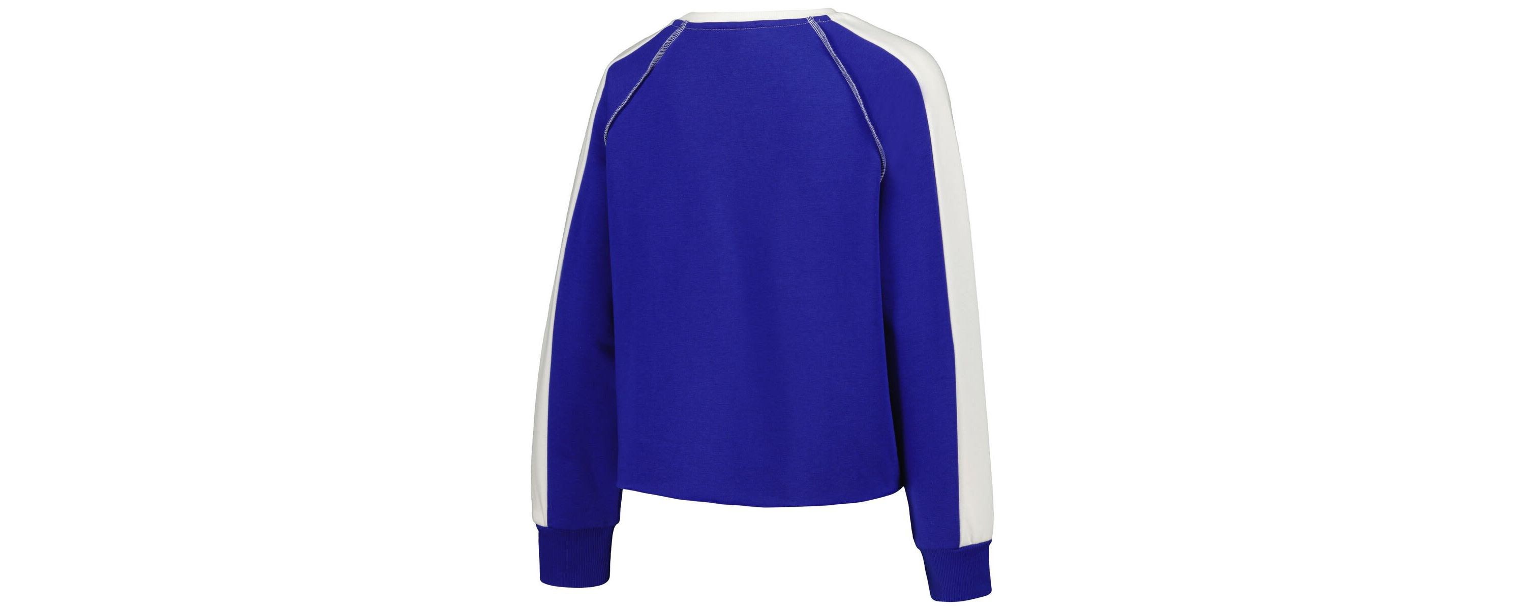 NCAA Kentucky Wildcats Blindside Raglan Cropped Pullover Sweatshirt