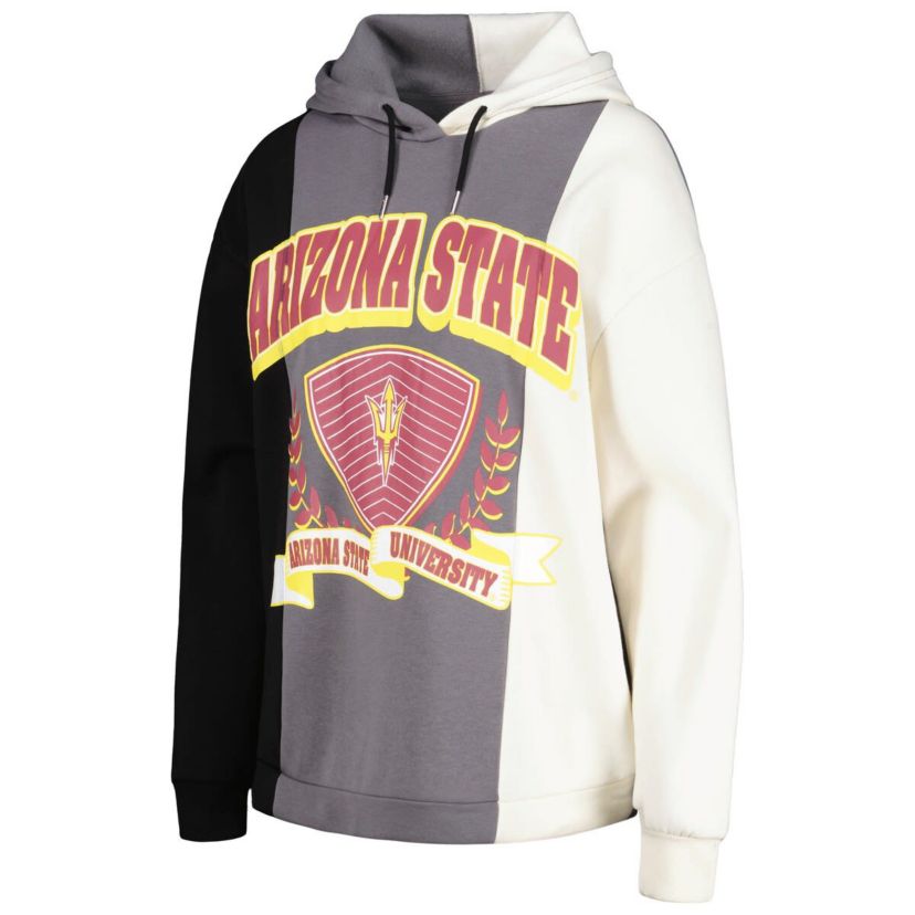 NCAA Arizona State Sun Devils Hall of Fame Colorblock Pullover Hoodie