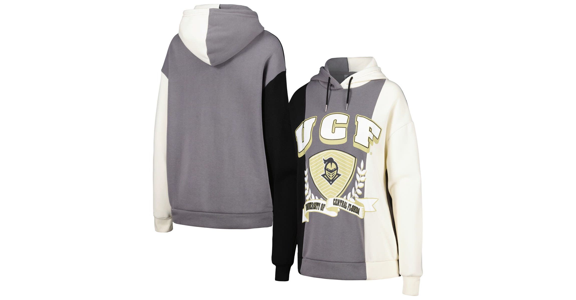 NCAA UCF Knights Hall of Fame Colorblock Pullover Hoodie