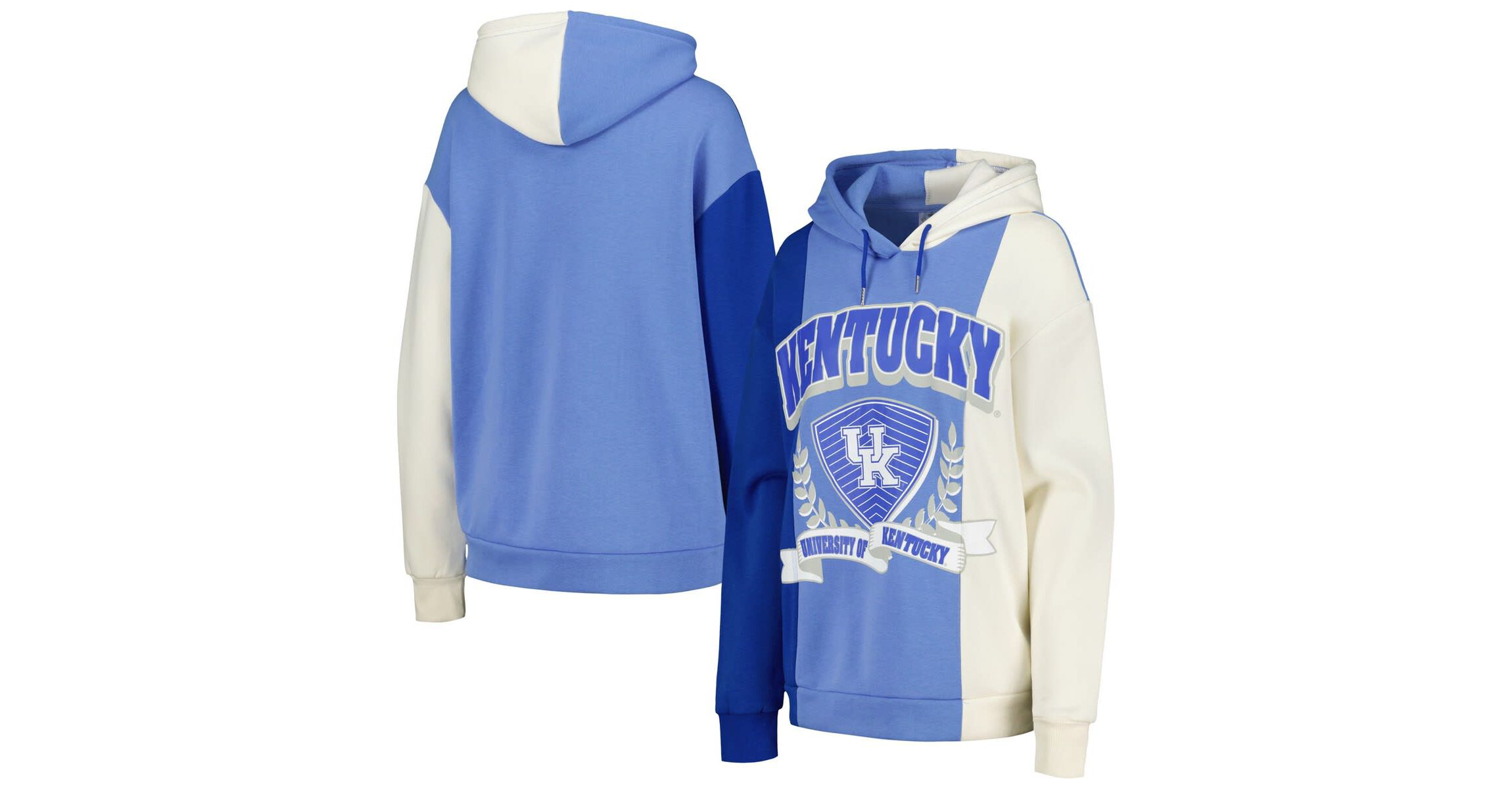 NCAA Kentucky Wildcats Hall of Fame Colorblock Pullover Hoodie