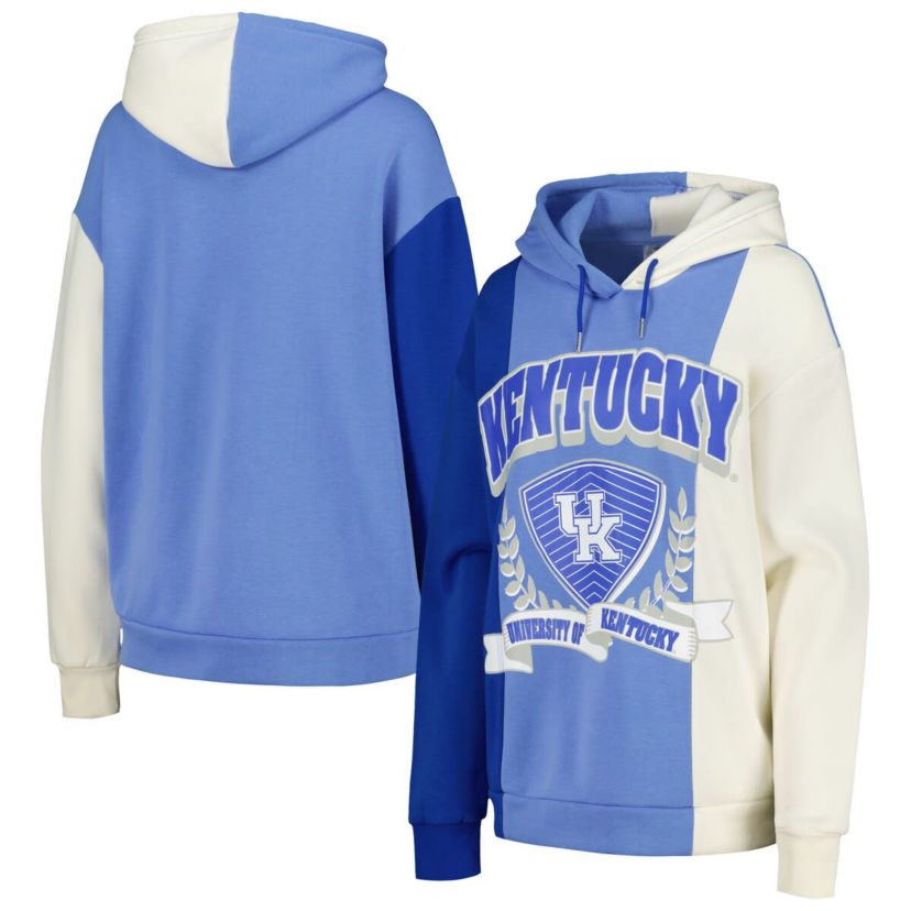 NCAA Kentucky Wildcats Hall of Fame Colorblock Pullover Hoodie