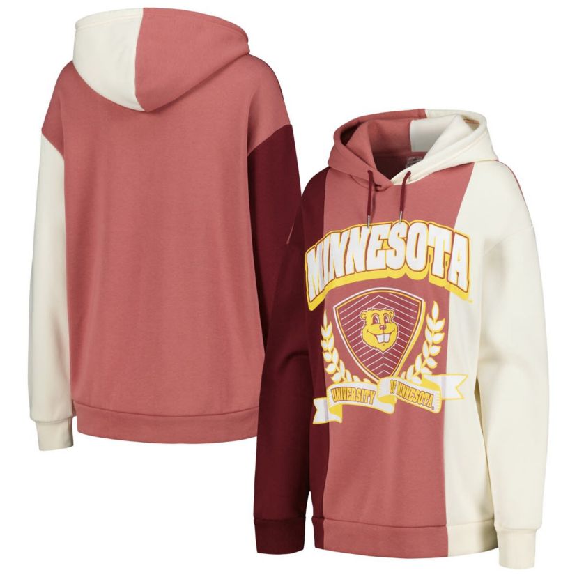 NCAA Minnesota Golden Gophers Hall of Fame Colorblock Pullover Hoodie