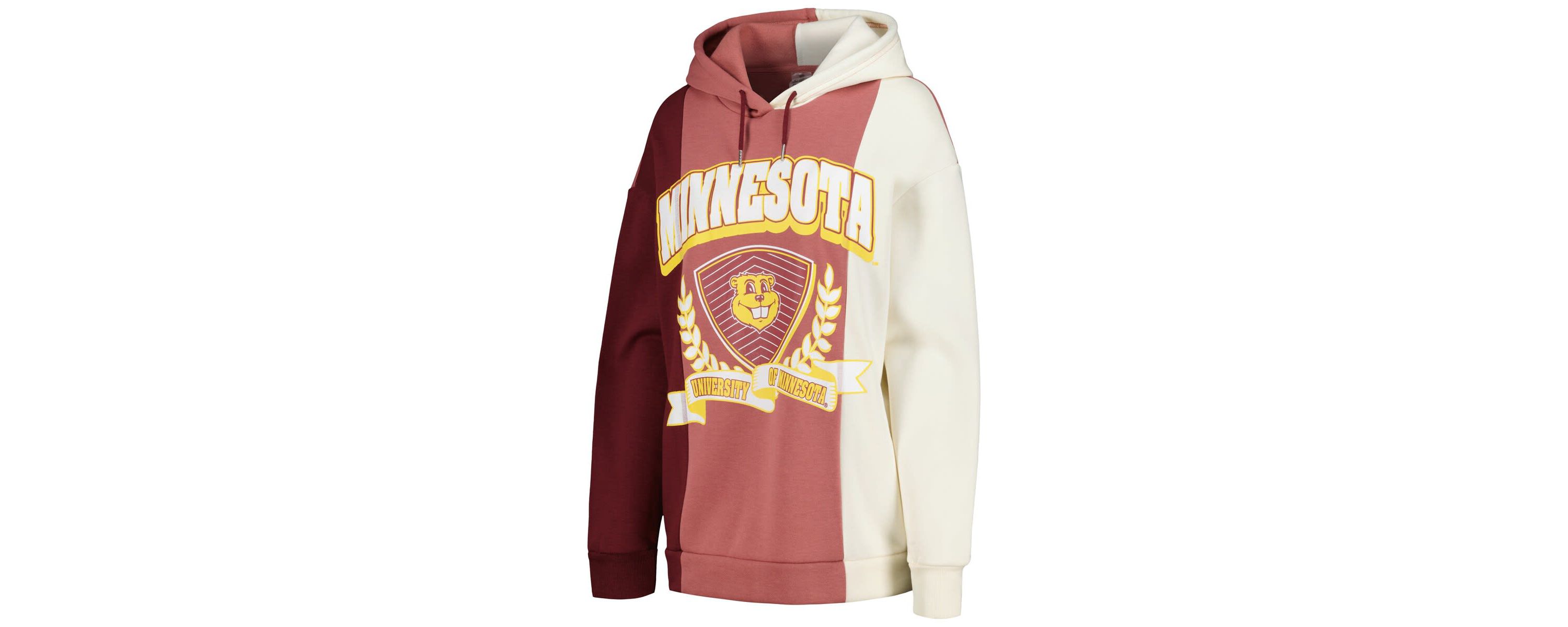NCAA Minnesota Golden Gophers Hall of Fame Colorblock Pullover Hoodie