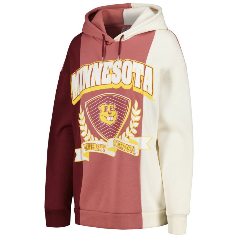 NCAA Minnesota Golden Gophers Hall of Fame Colorblock Pullover Hoodie