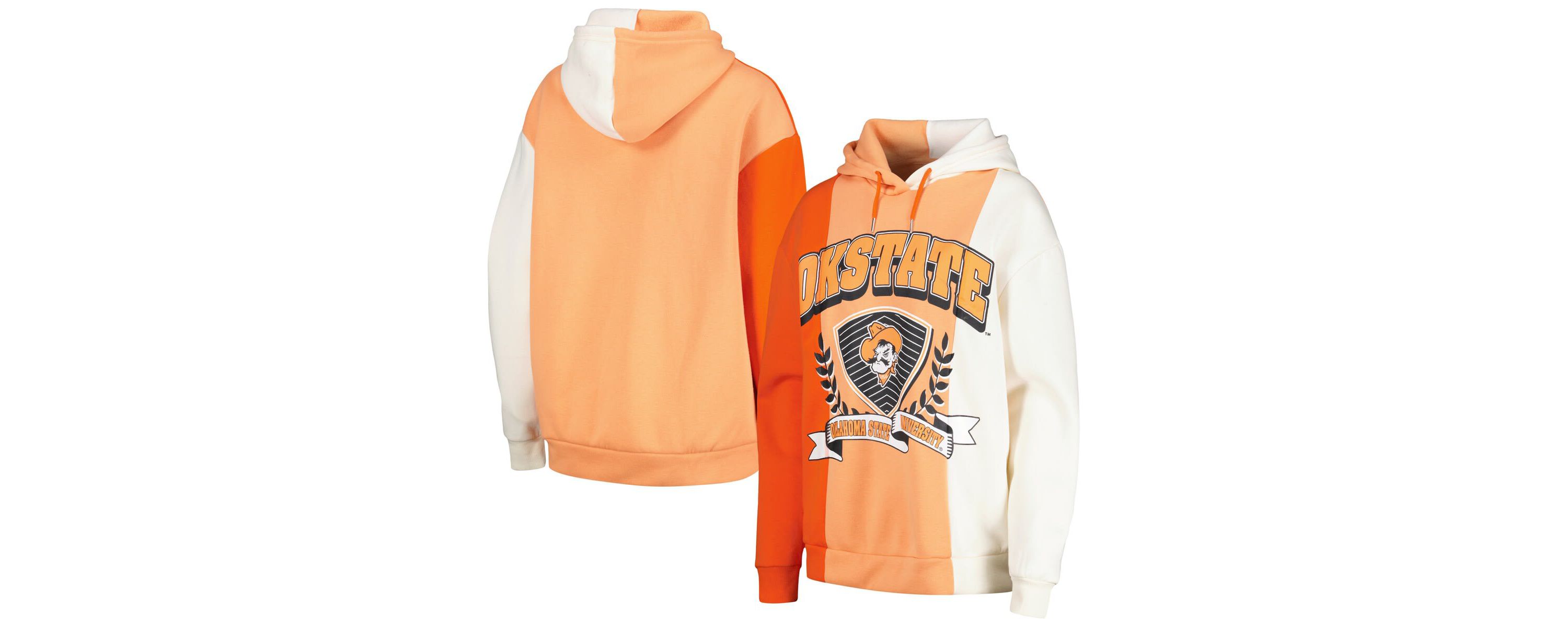 NCAA Oklahoma State Cowboys Hall of Fame Colorblock Pullover Hoodie