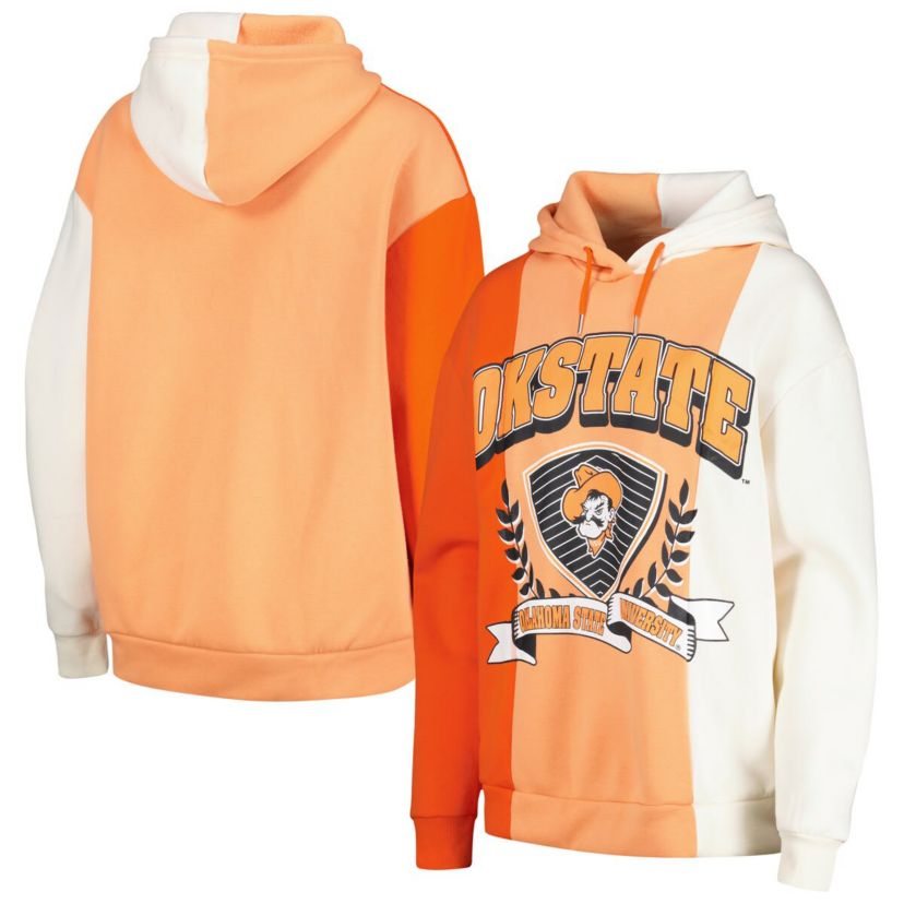 NCAA Oklahoma State Cowboys Hall of Fame Colorblock Pullover Hoodie