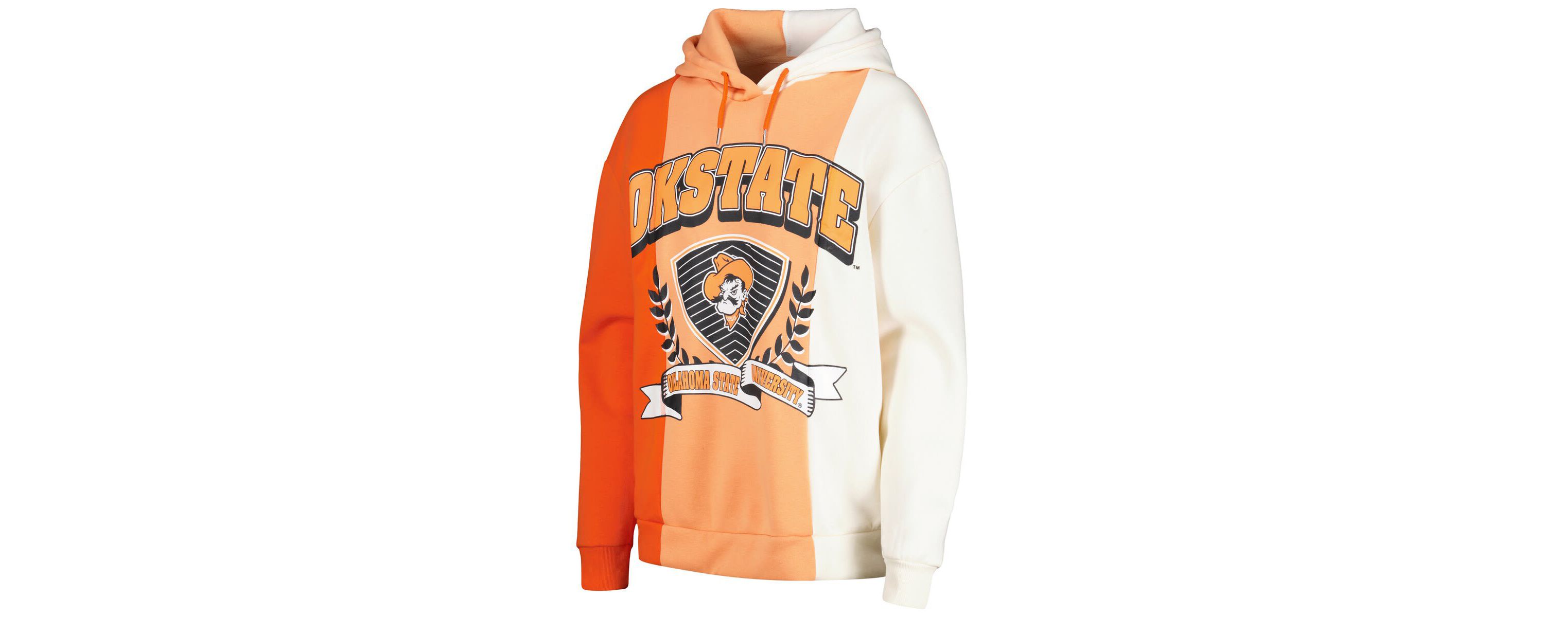 NCAA Oklahoma State Cowboys Hall of Fame Colorblock Pullover Hoodie