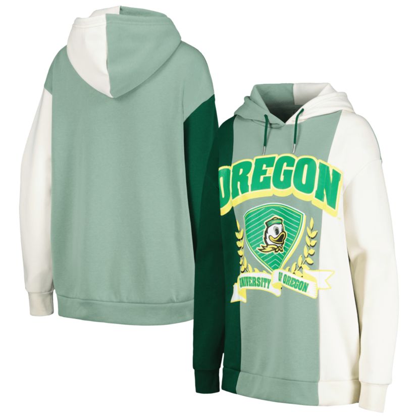 NCAA Oregon Ducks Hall of Fame Colorblock Pullover Hoodie