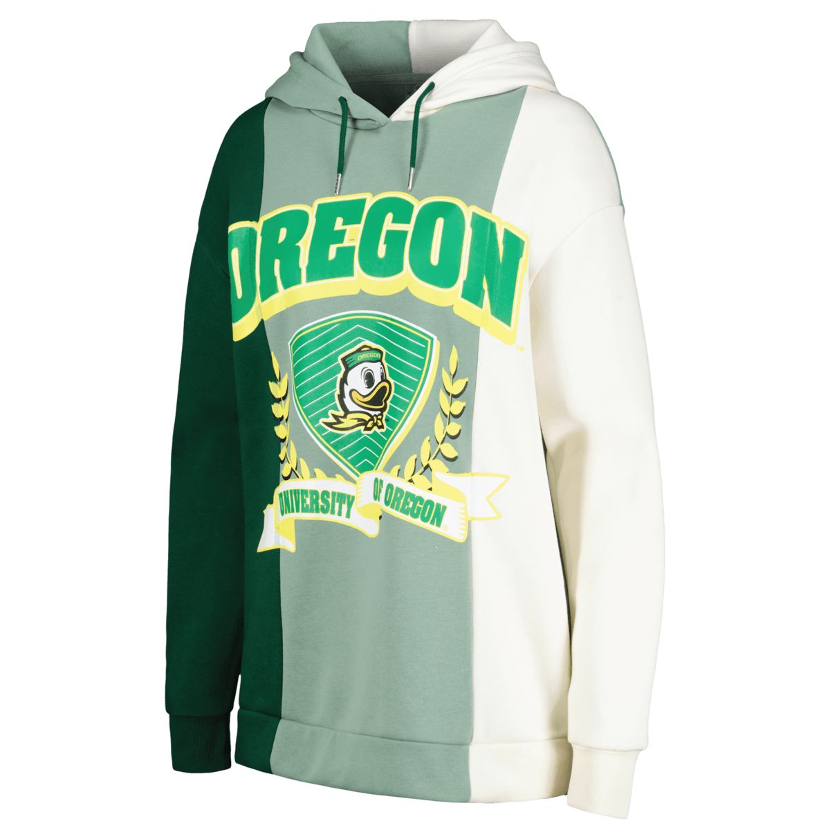 NCAA Oregon Ducks Hall of Fame Colorblock Pullover Hoodie