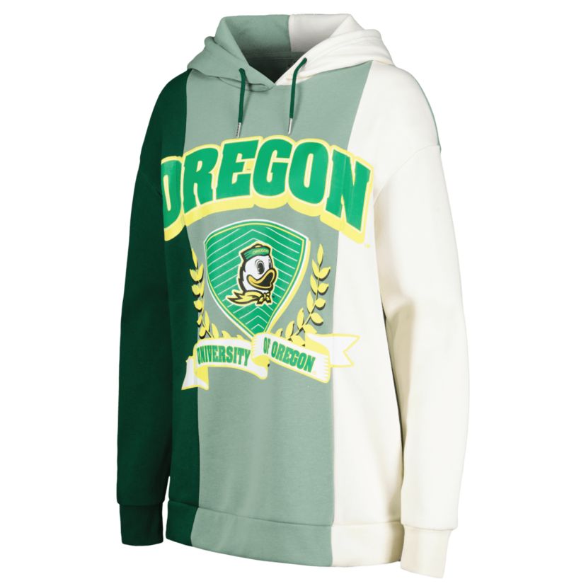 NCAA Oregon Ducks Hall of Fame Colorblock Pullover Hoodie