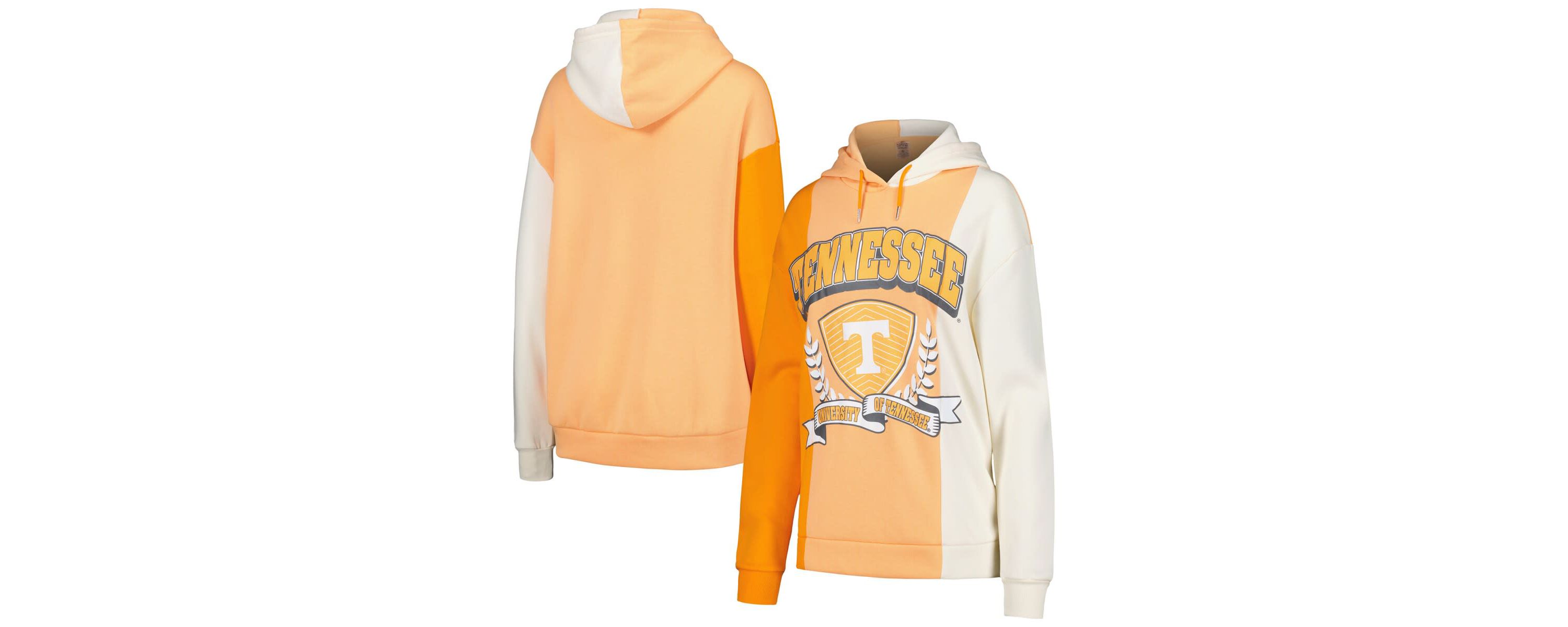NCAA Tennessee Tennessee Volunteers Hall of Fame Colorblock Pullover Hoodie