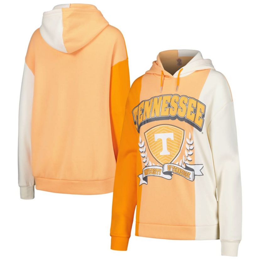NCAA Tennessee Tennessee Volunteers Hall of Fame Colorblock Pullover Hoodie
