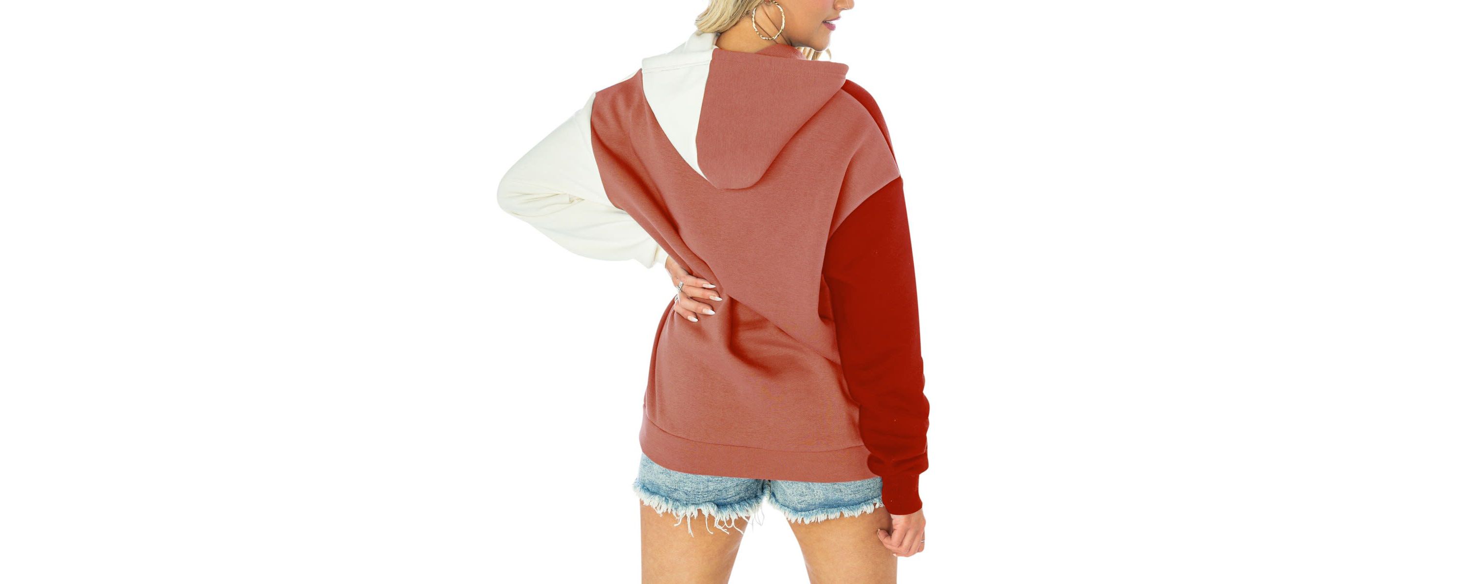 NCAA Georgia Bulldogs Hall of Fame Colorblock Pullover Hoodie