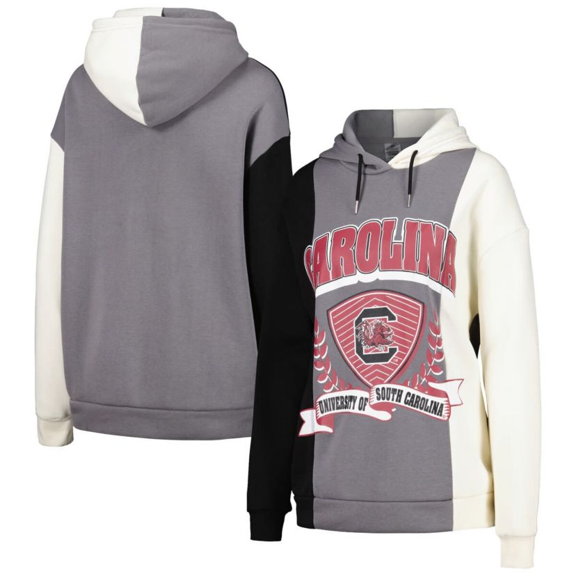 NCAA South Carolina Gamecocks Hall of Fame Colorblock Pullover Hoodie