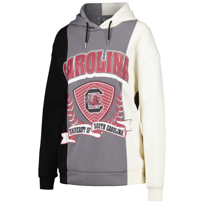 NCAA South Carolina Gamecocks Hall of Fame Colorblock Pullover Hoodie