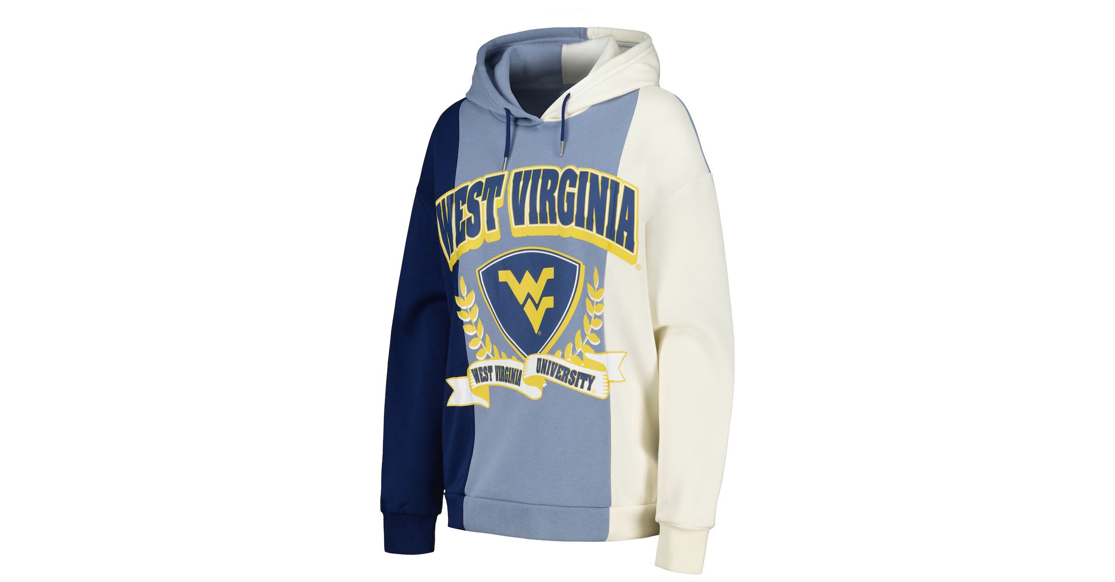 NCAA West Virginia Mountaineers Hall of Fame Colorblock Pullover Hoodie