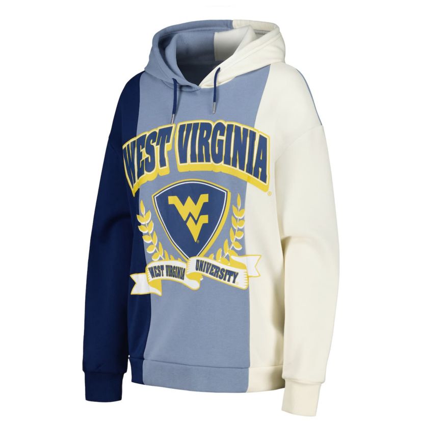 NCAA West Virginia Mountaineers Hall of Fame Colorblock Pullover Hoodie