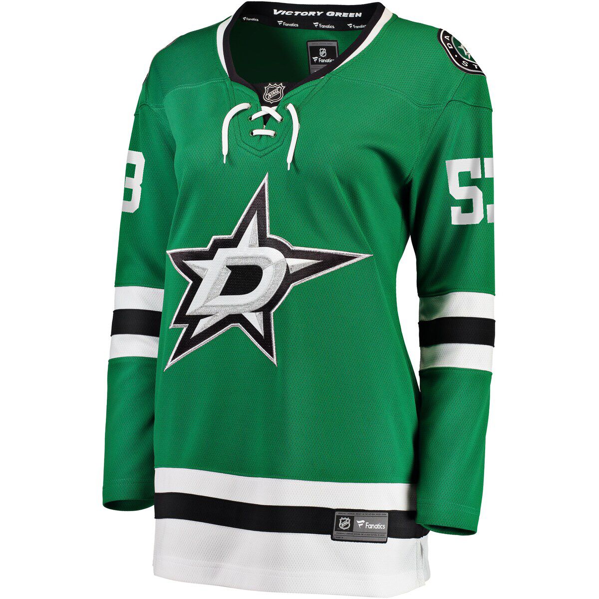 NHL Fanatics Wyatt Johnston Kelly Dallas Stars Home Breakaway Player Jersey