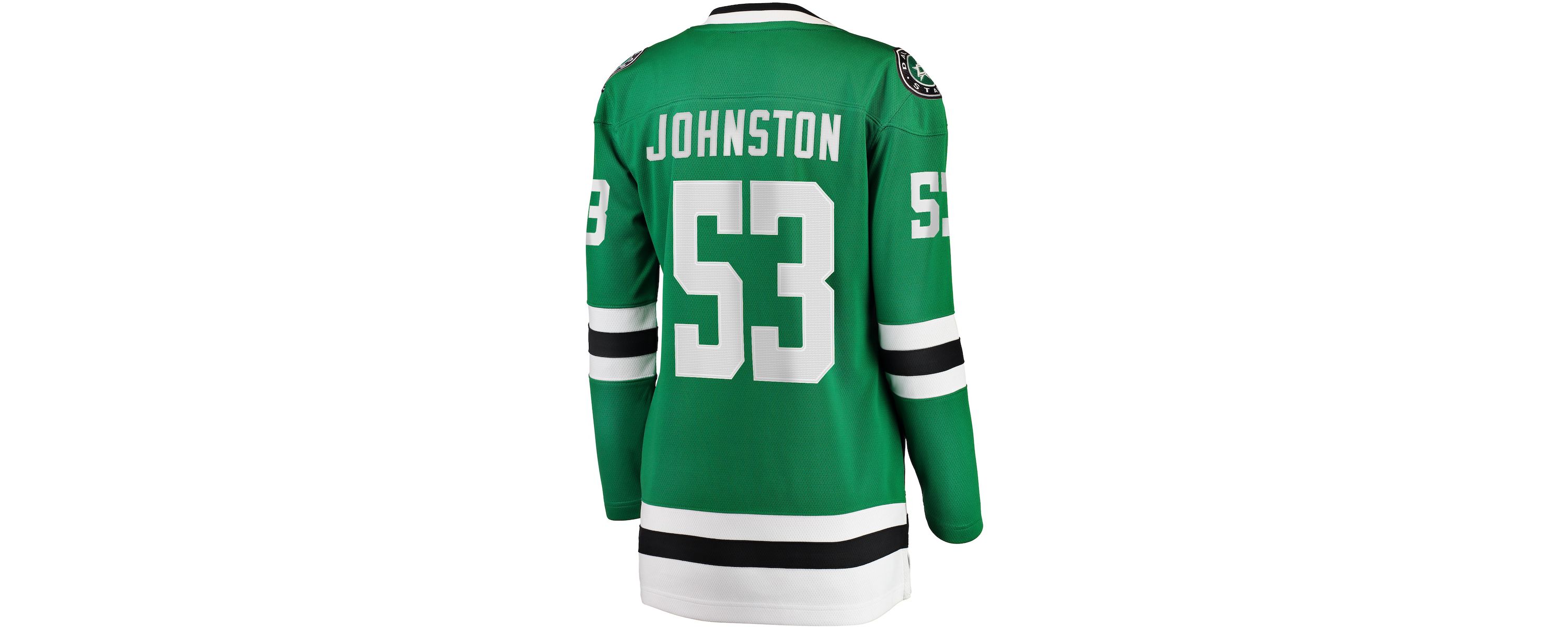 NHL Fanatics Wyatt Johnston Kelly Dallas Stars Home Breakaway Player Jersey