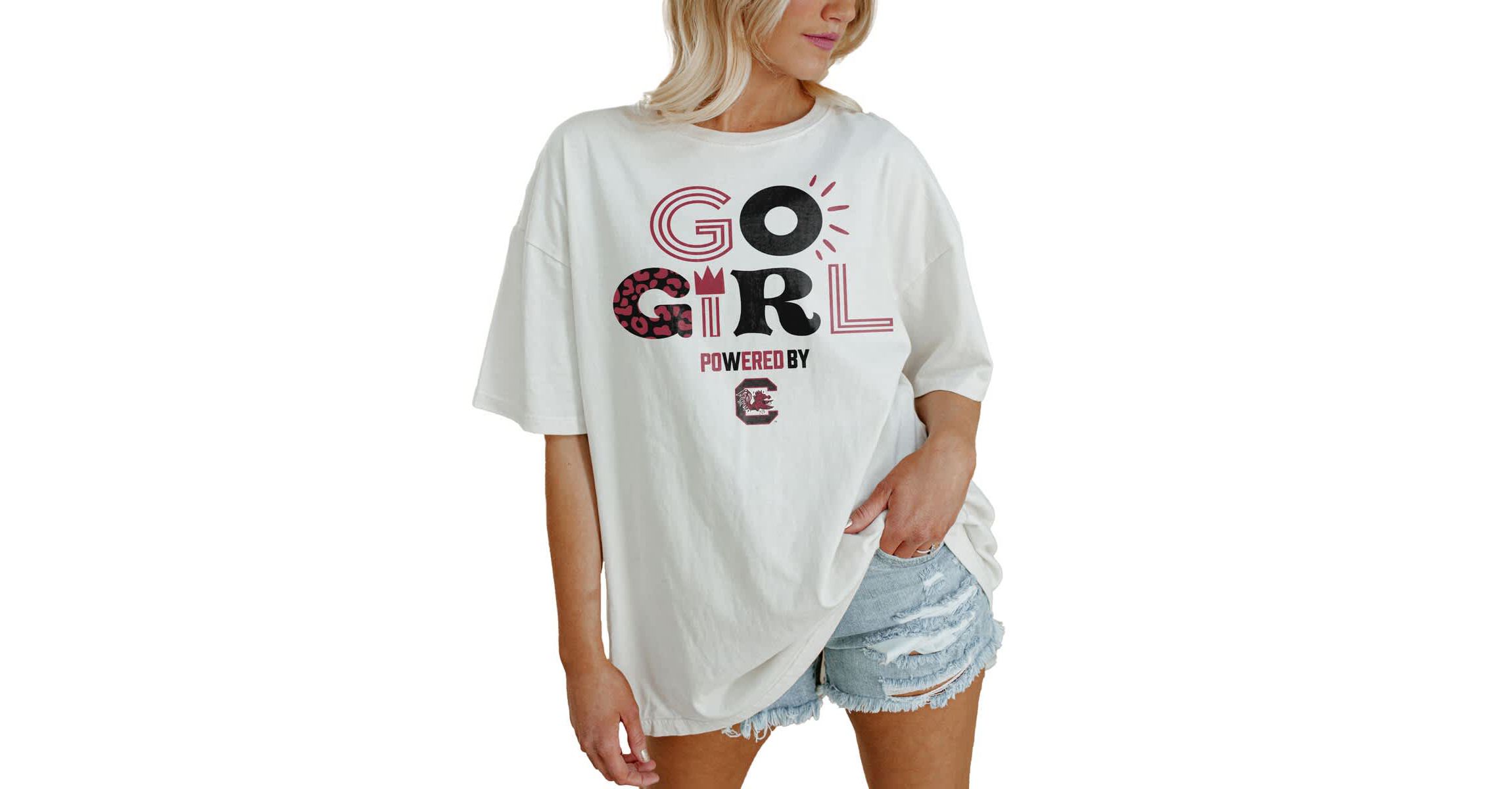 NCAA South Carolina Gamecocks PoweredBy Go Girl Oversized T-Shirt