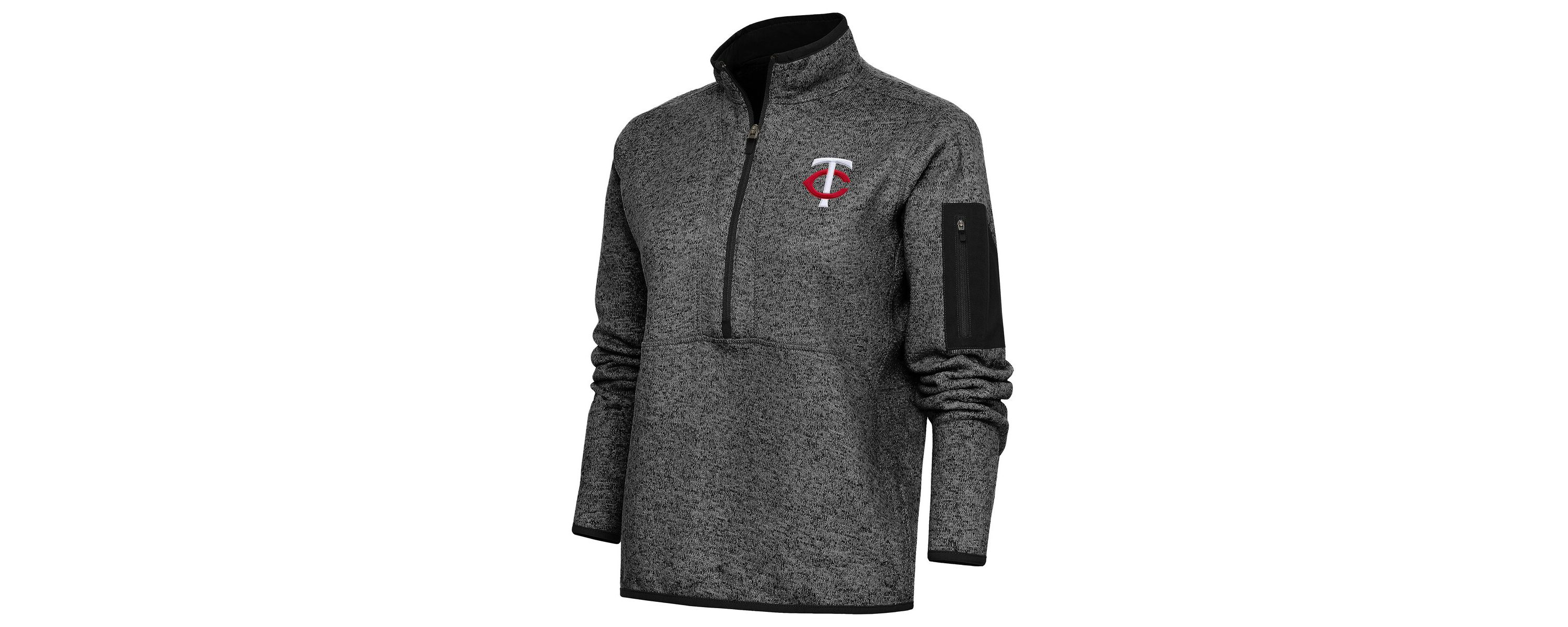 MLB Minnesota Twins Fortune Quarter-Zip Pullover Jacket