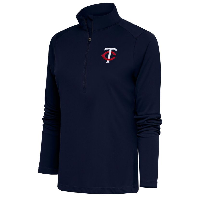 MLB Minnesota Twins Tribute Half-Zip Pullover Top