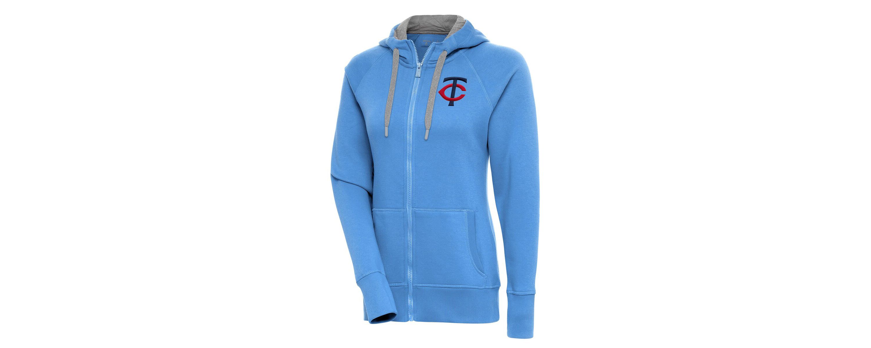 MLB Light Minnesota Twins Victory Full-Zip Hoodie