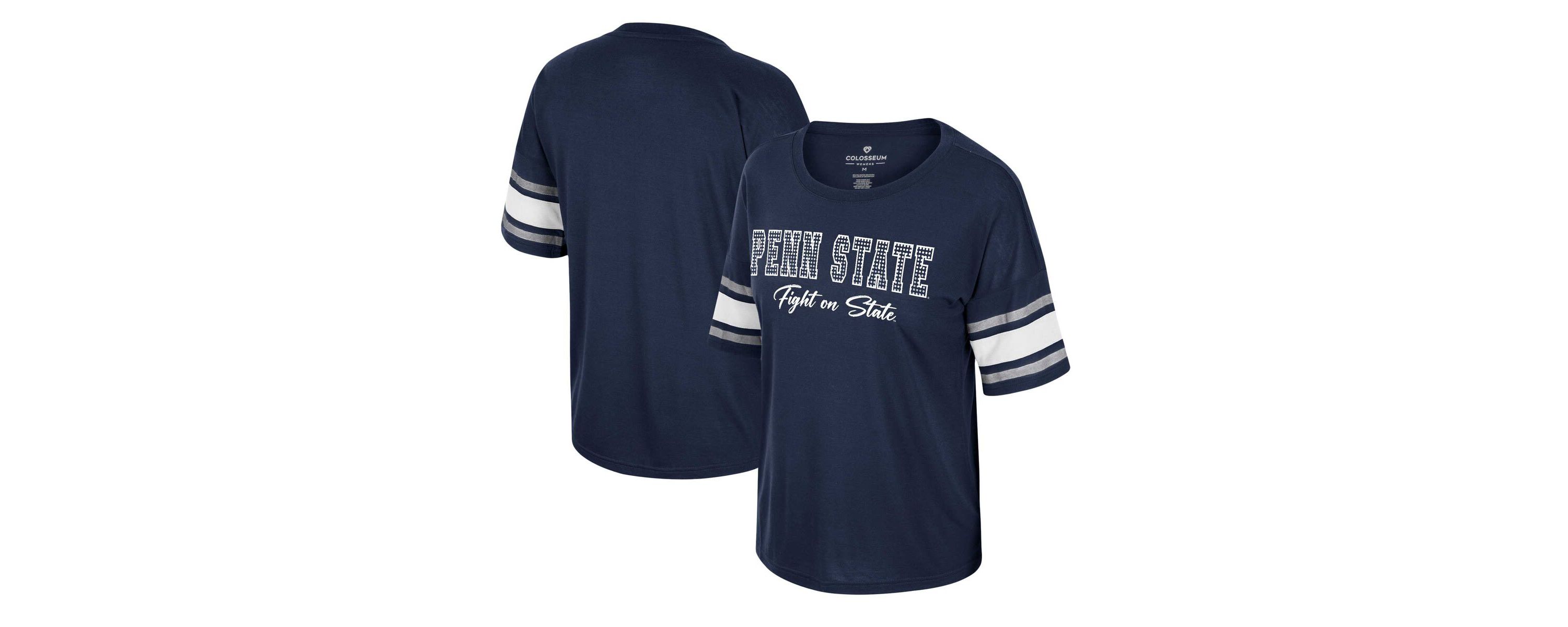 NCAA Penn State Nittany Lions Im Gliding Here Rhinestone T-Shirt