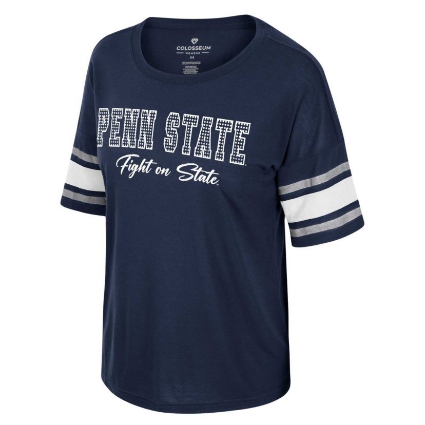NCAA Penn State Nittany Lions Im Gliding Here Rhinestone T-Shirt