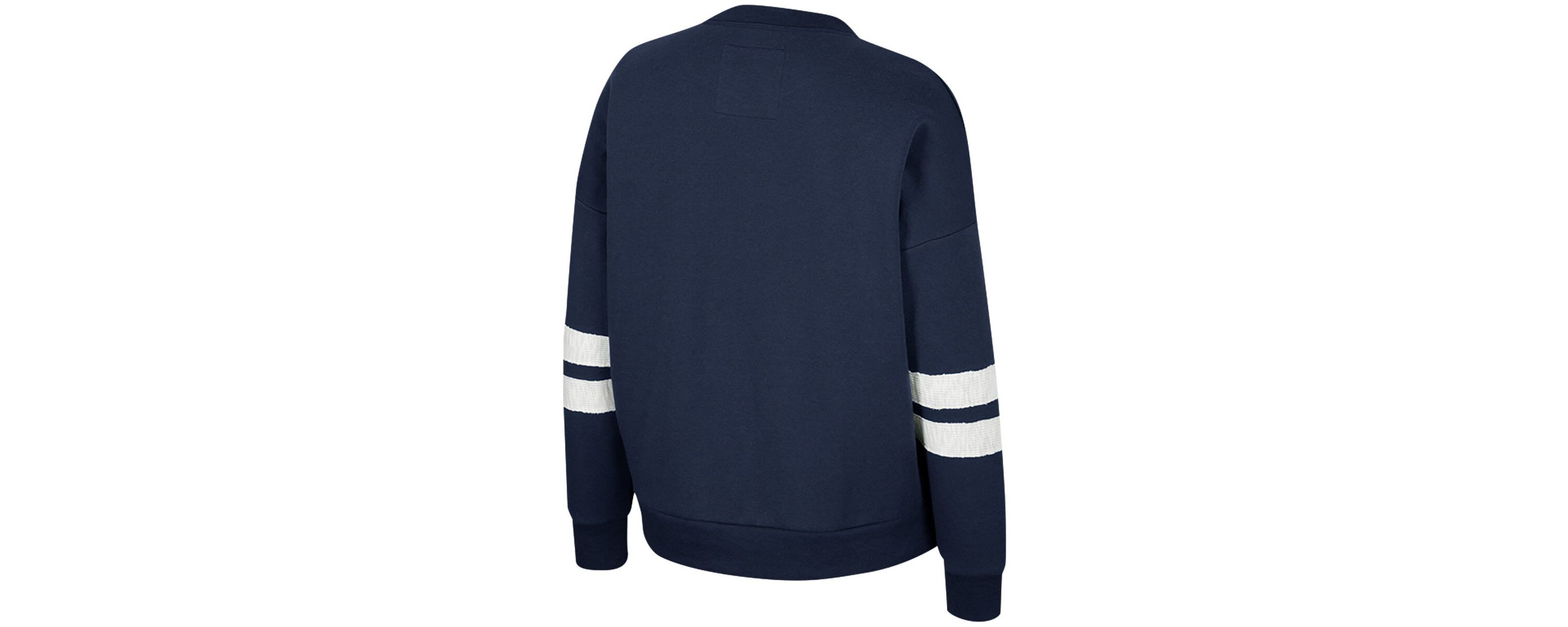 NCAA Auburn Tigers Perfect Date Notch Neck Pullover Sweatshirt