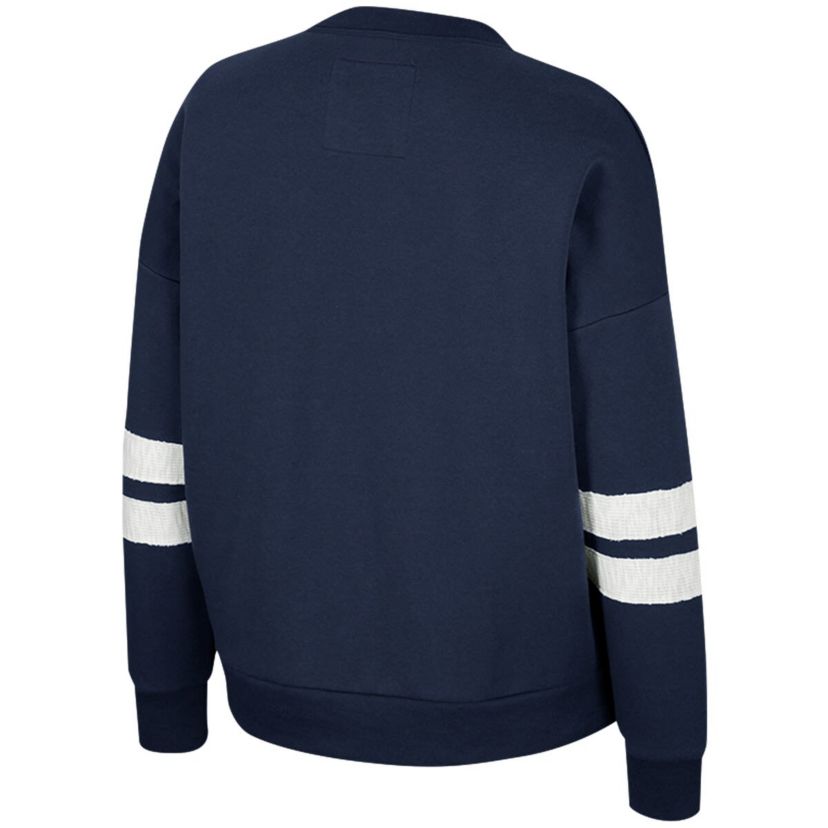 NCAA Auburn Tigers Perfect Date Notch Neck Pullover Sweatshirt