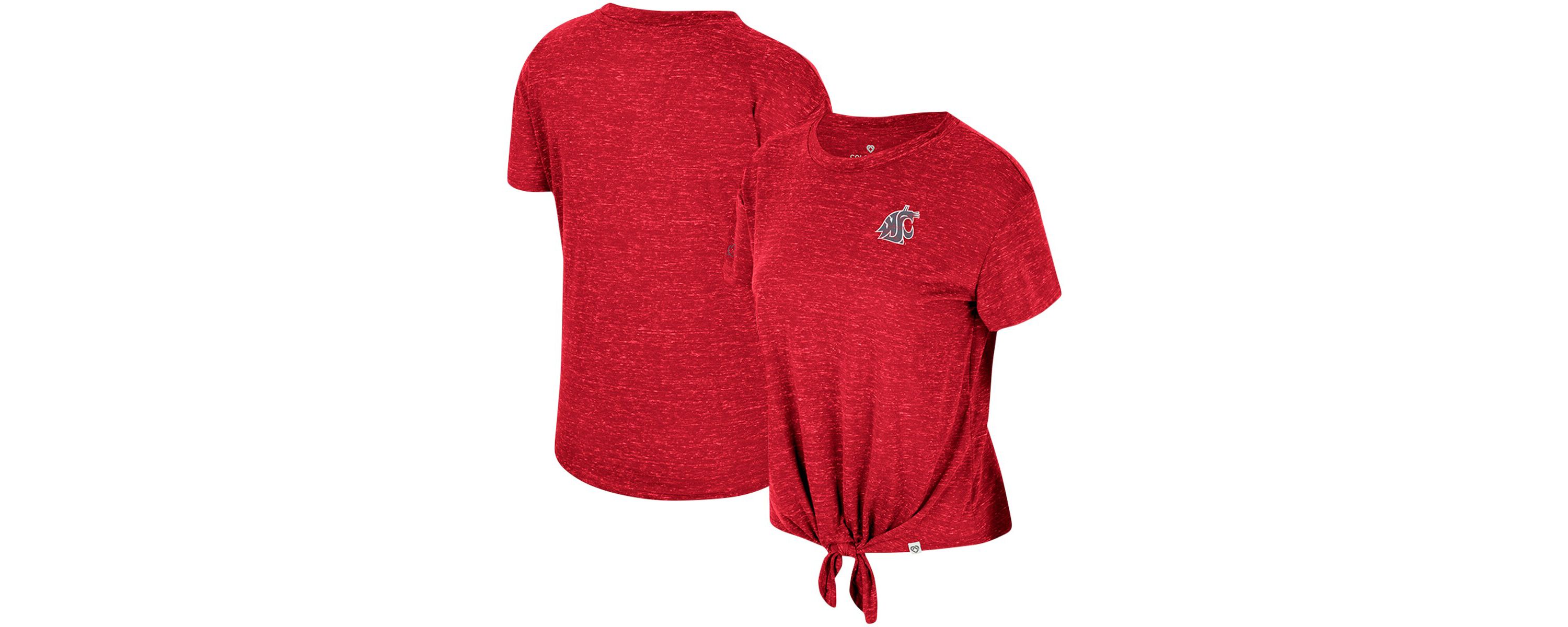 NCAA Washington State Cougars Finalists Tie-Front T-Shirt