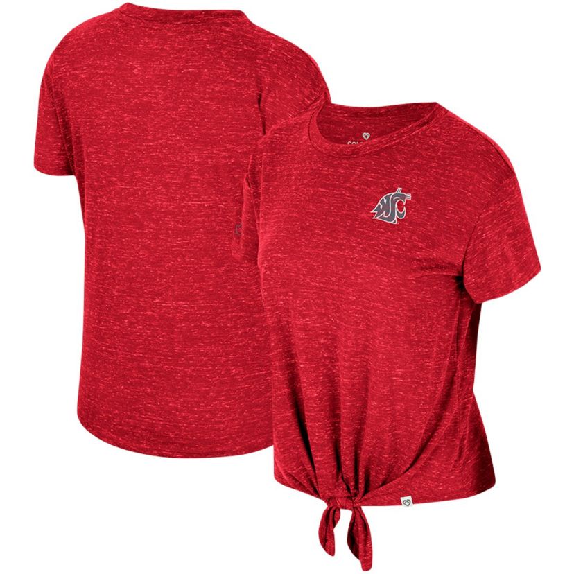 NCAA Washington State Cougars Finalists Tie-Front T-Shirt