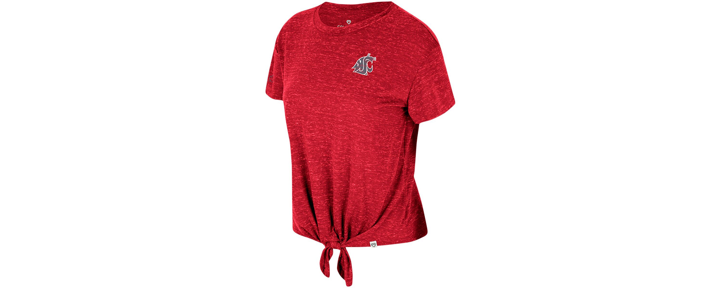 NCAA Washington State Cougars Finalists Tie-Front T-Shirt