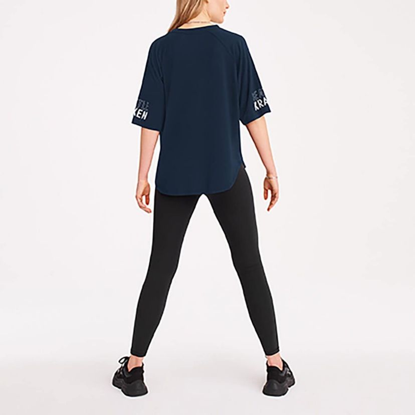 NHL Seattle Kraken Diana Tri-Blend Oversized T-Shirt