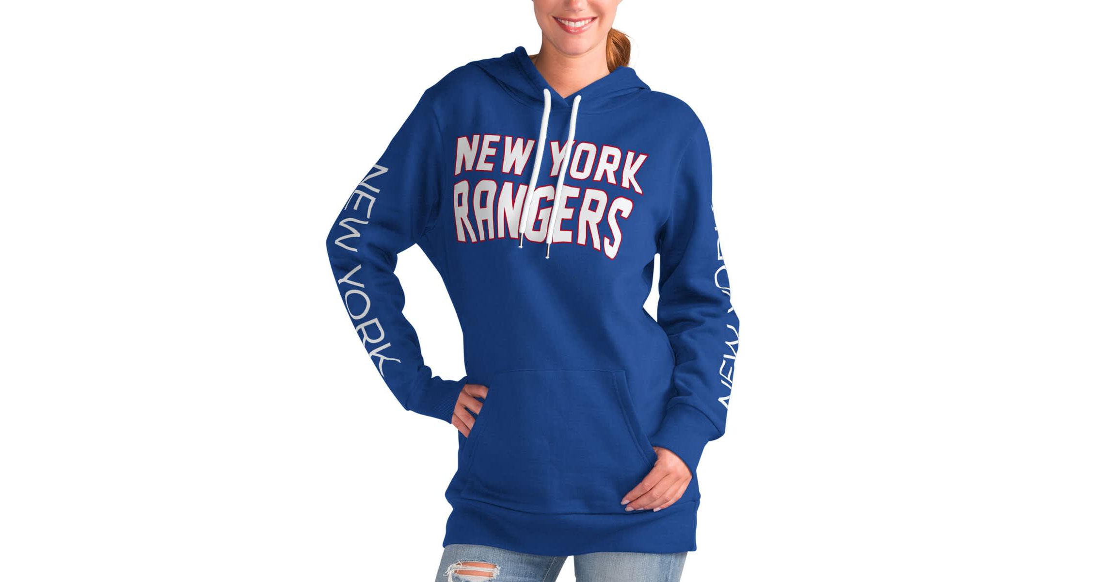 NHL New York Rangers Overtime Pullover Hoodie
