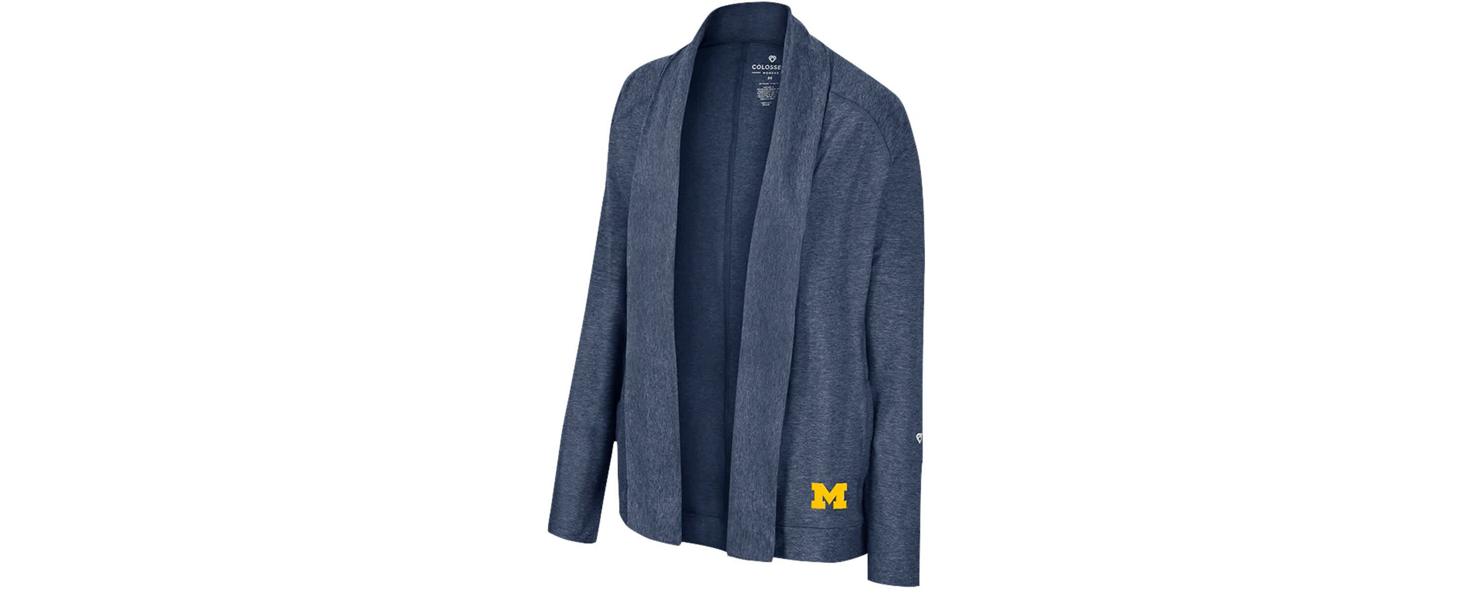 NCAA Michigan Wolverines Morningside Cardigan Sweater