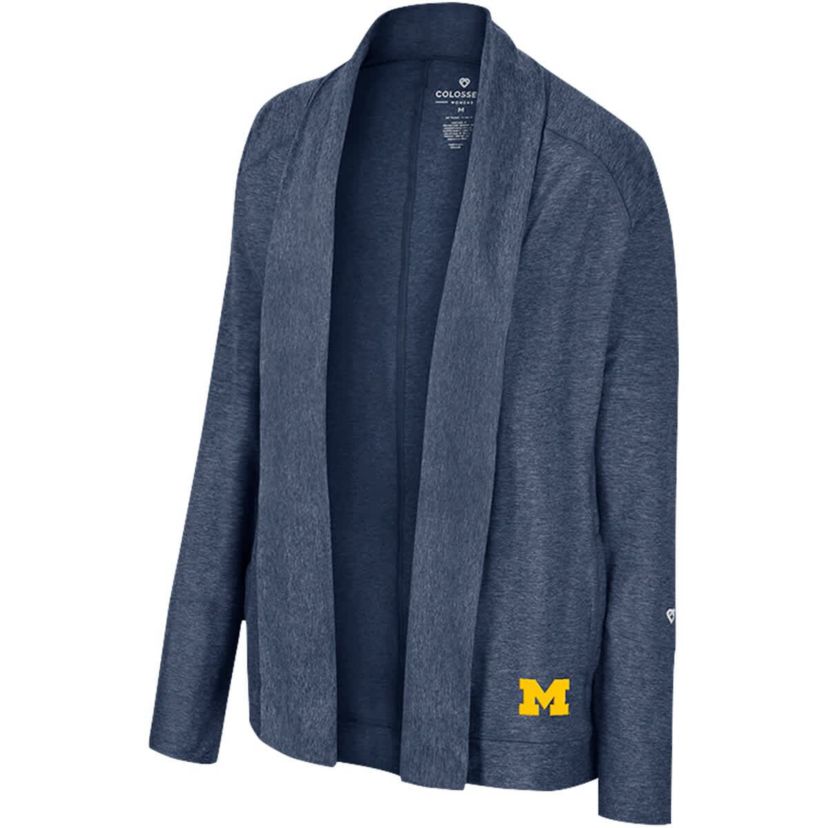 NCAA Michigan Wolverines Morningside Cardigan Sweater