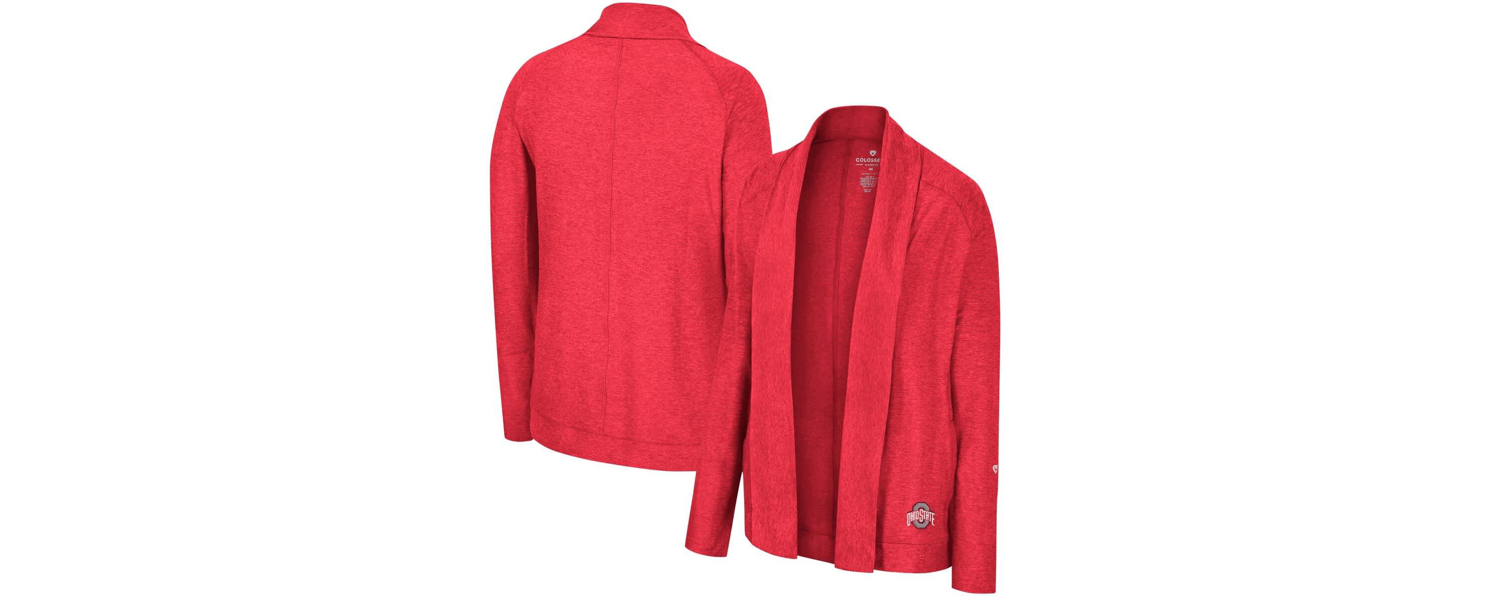NCAA Ohio State Buckeyes Morningside Cardigan Sweater