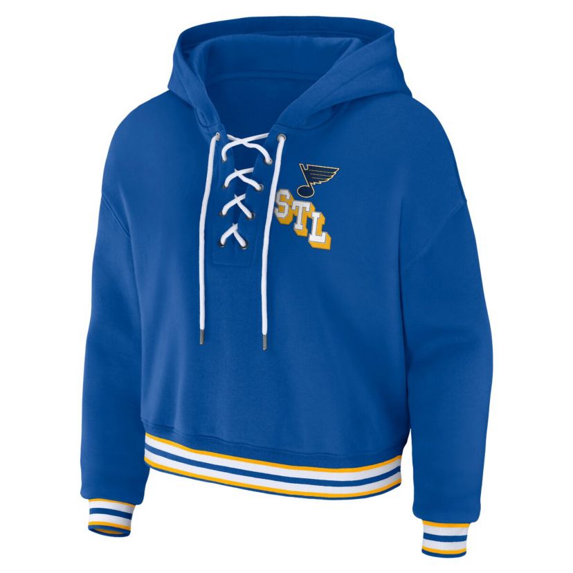 NHL St. Louis Blues Lace-Up Pullover Hoodie