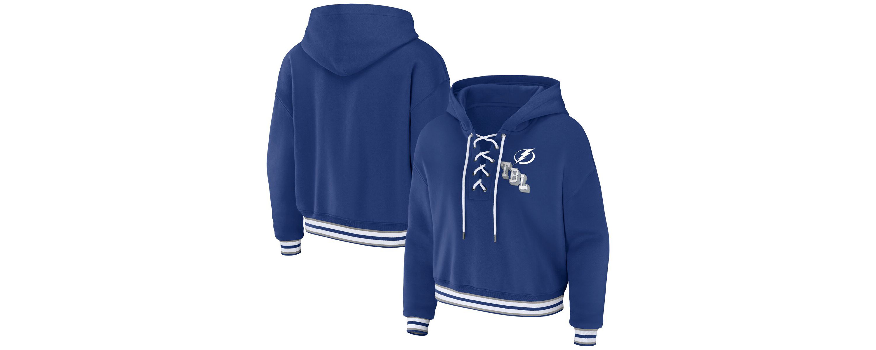 NHL Tampa Bay Lightning Lace-Up Pullover Hoodie