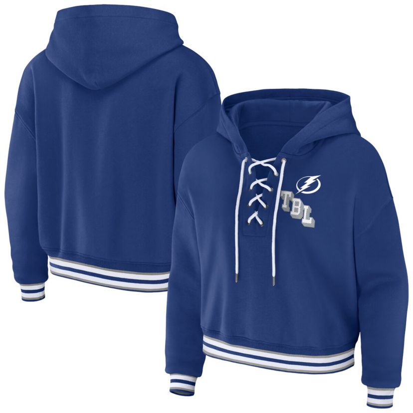 NHL Tampa Bay Lightning Lace-Up Pullover Hoodie