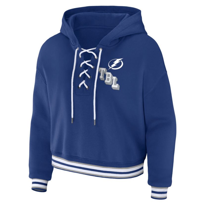 NHL Tampa Bay Lightning Lace-Up Pullover Hoodie