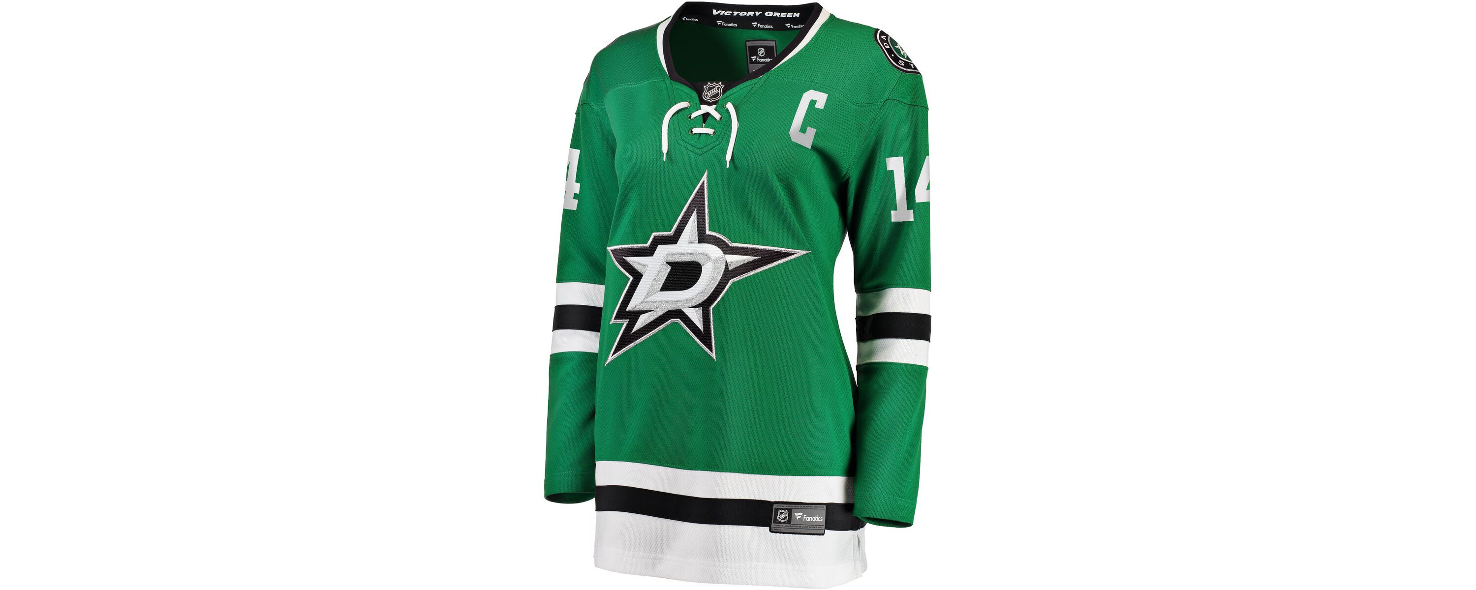 NHL Fanatics Jamie Benn Kelly Dallas Stars Captain Patch Home Breakaway Player Jersey