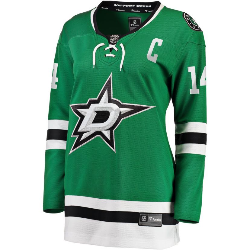 NHL Fanatics Jamie Benn Kelly Dallas Stars Captain Patch Home Breakaway Player Jersey