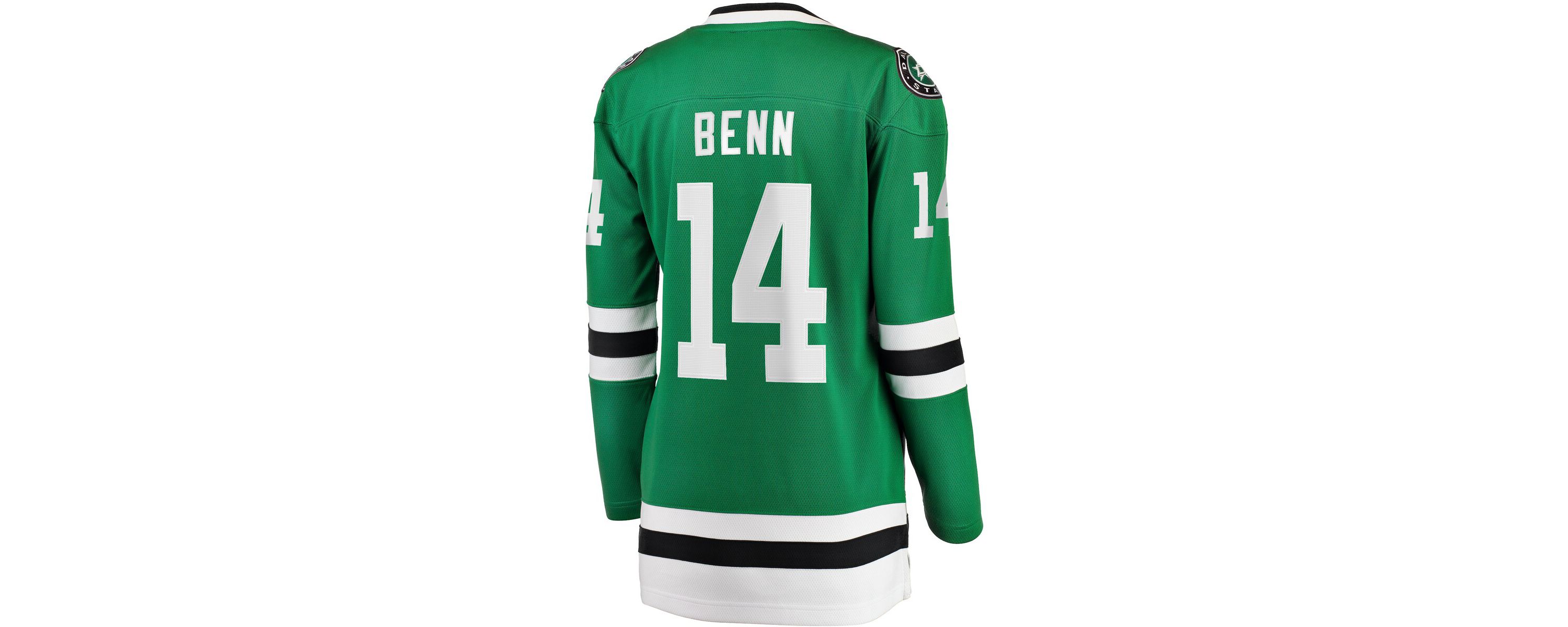 NHL Fanatics Jamie Benn Kelly Dallas Stars Captain Patch Home Breakaway Player Jersey